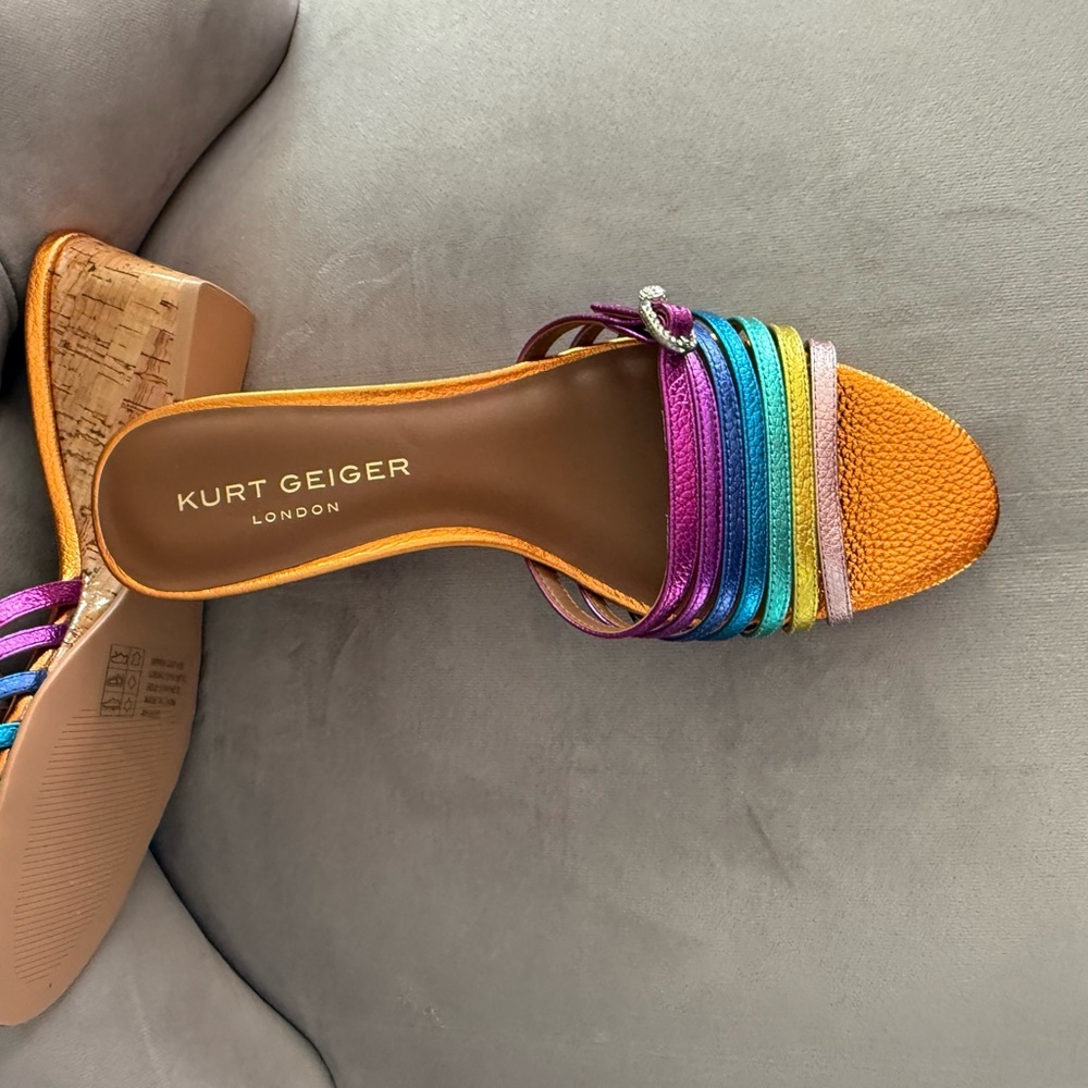Kurt Geiger Multicolor Wedge Sandals